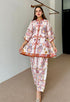 Pastel Ikkat Festive Kurta Set